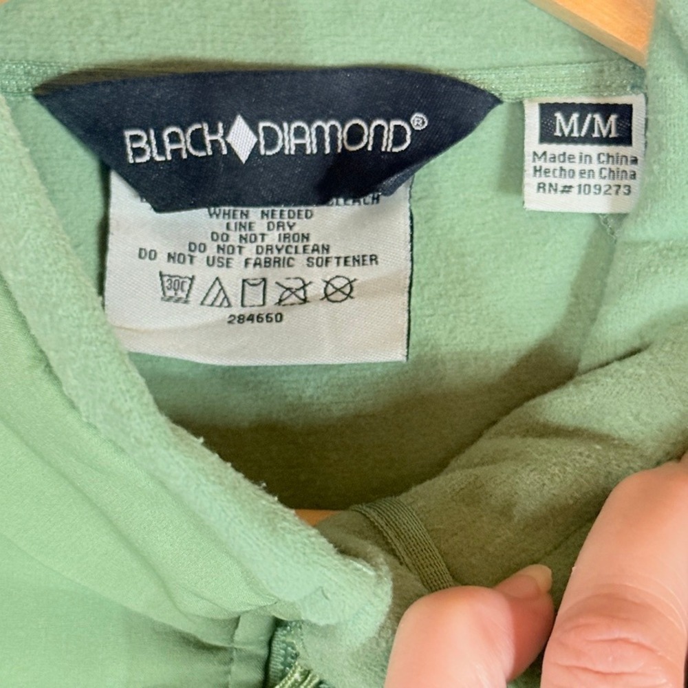 Black Diamond Womens Medium Softshell Jacket Gree… - image 8